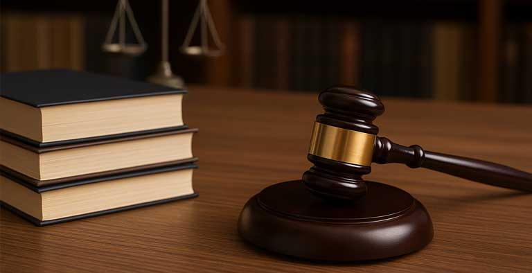 Court gavel symbolising legal victory in EncroChat acquittal case