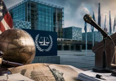 Trump ICC sanctions violate free speech lawsuit involving the International Criminal Court, US sanctions and constitutional rights.